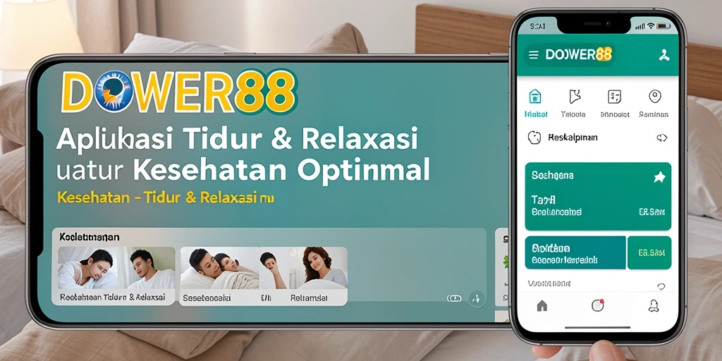 Tampilan antarmuka DOWER88 yang sederhana dan menenangkan.