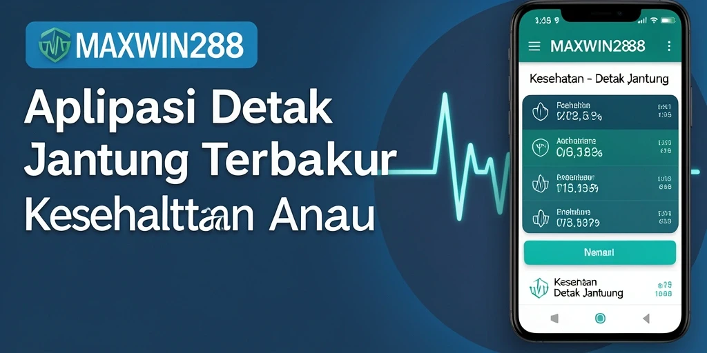 Antarmuka pengguna <strong>MAXWIN288</strong> yang intuitif menampilkan detak jantung dengan jelas.
