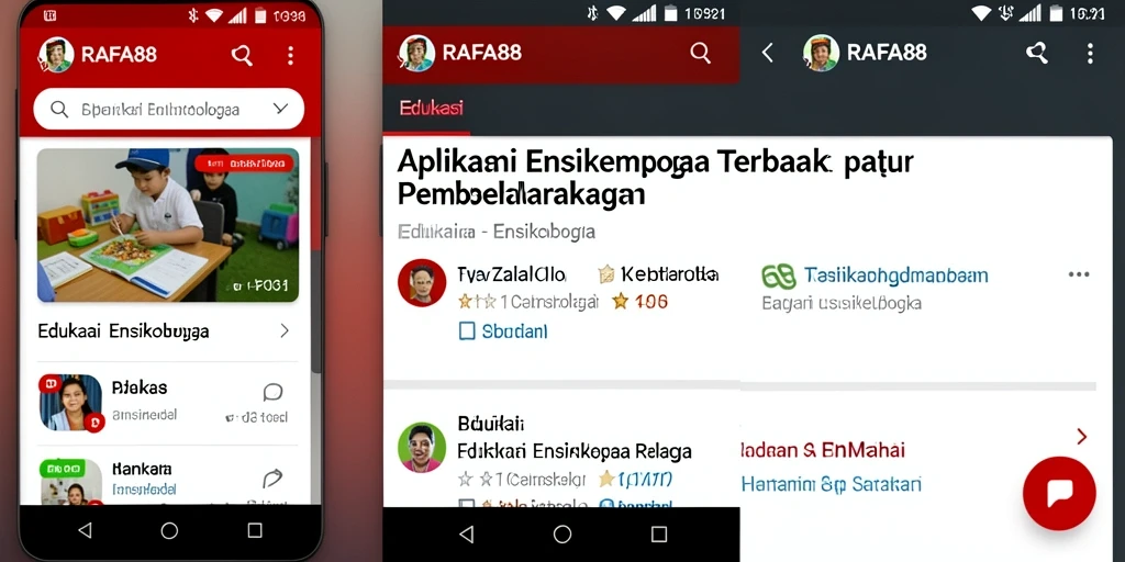 Antarmuka RAFA88 yang menarik dan informatif