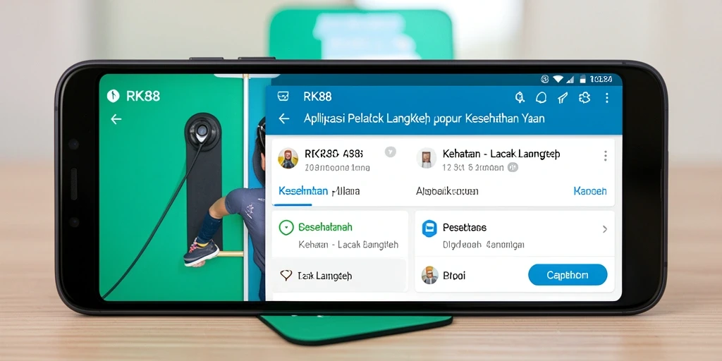 Tampilan antarmuka RK88 yang menarik dan mudah digunakan.