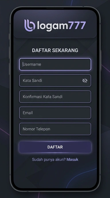 Cara Mudah Buat Akun logam777 untuk Pengguna Android